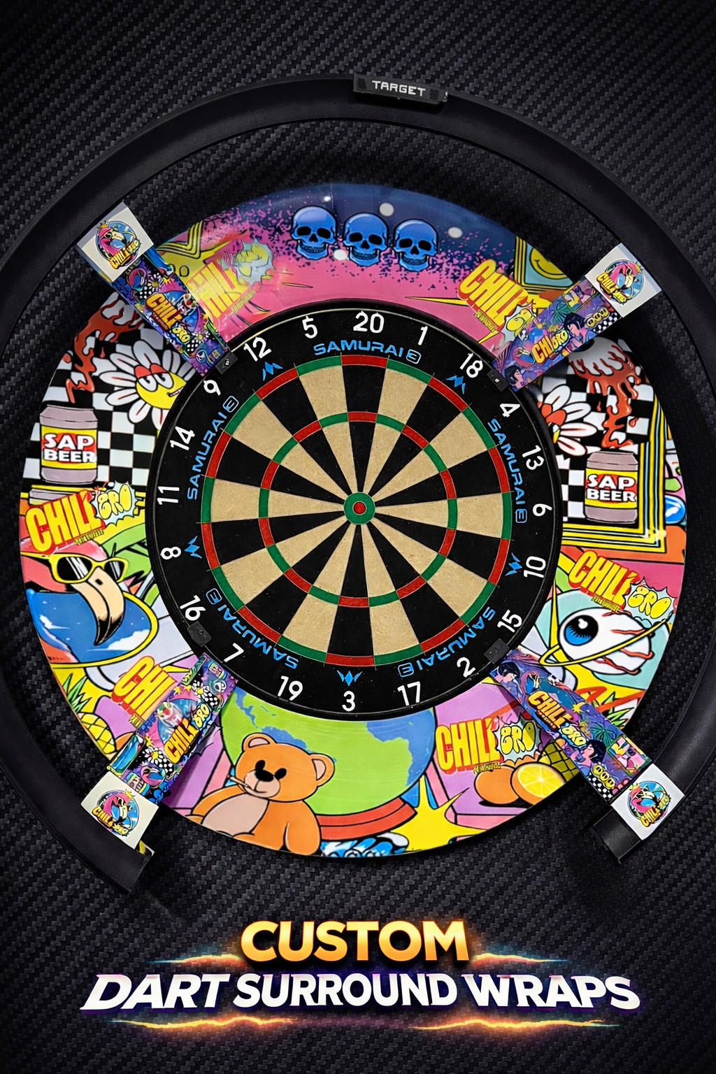 Custom Dart Surround – ChillBro UV Printing
